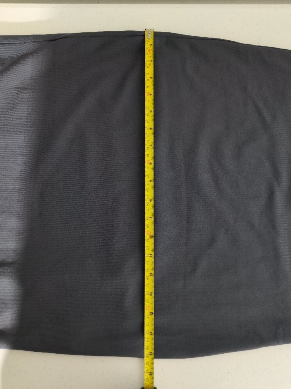 Babaton Aritzia Contour Midi Tank Dress Large Bodycon Blue Grey Square Neck - Picture 10 of 11